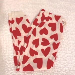 Fleece Heart Joggers, small
